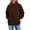 08#Coffee, variant on Mock Neck Sweatshirt Women No Hood Turtleneck Tops Casual Oversized Y2K Long Sleeve Pullover Sweatshirts With Pockets Black S
