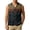 Navy, variant on Mens Retro Geometric Arrow Navajo Print Sleeveless Waistcoat, Ethnic Button Front Lightweight Travel Fishing Tank Top Royal Blue M