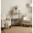 thumbnail image 2 of 3-Tier Open Shelving Unit, Easy Assembly Storage Shelf, Greyish Taupe Finish, 2 of 6
