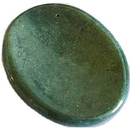 RBI Worry Stone Pocket Size BloodStone Hold For Stress Anxiety (Best Over The Counter Anxiety Relief)