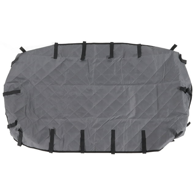 Cubierta inferior de jaula para mascotas, impermeable, lavable, transpirable, extraíble, cubierta de chasis para jaula de hámster, conejillo de indias, gris