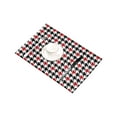 thumbnail image 3 of MKHERT Abstract Black and Red Houndstooth Placemats Table Mats for Dining Room Kitchen Table Decoration 12x18 inch,Set of 6, 3 of 4