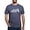 Heather Navy, variant on CafePress - Tennis Evolution T Shirt - Mens Tri-blend T-Shirt