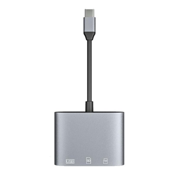 Lector de tarjetas multifunción USB-c, tarjeta Sd, tarjeta Tf, lector de tarjetas de alta velocidad, adaptador de lector de tarjetas Otg Compatible con