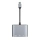 thumbnail image 1 of Lector de tarjetas multifunción USB-c, tarjeta Sd, tarjeta Tf, lector de tarjetas de alta velocidad, adaptador de lector de tarjetas Otg Compatible con, 1 of 5