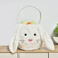 thumbnail image 3 of Easter Egg Hunting Basket, Plush Easter Bunny Basket, Long Ear Easter Buckets, Bunny Rabbit Easter Tote Bags for Easter Decorations Candy Gifts Storage, Personalized Egg Hunting Easter Bags, 3 of 6