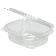 Gen-Pak GNPAD06 6 oz H-L Deli Containers, Clear
