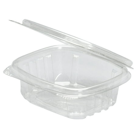 Gen-Pak GNPAD06 6 oz H-L Deli Containers, Clear
