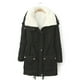 thumbnail image 1 of Puntoco chaqueta de mujer botones de manga larga abrigo con bolsillos sólidos más chaqueta de lana prendas de vestir top liquidación de Navidad Puntoco Puntoco-1643, 1 of 7