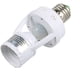 thumbnail image 2 of Sensor de movimiento PIR Ormromra E27 Luz automática infrarroja para vestidor Lavadero Garaje Baño Pasillo Escaleras, 2 of 5