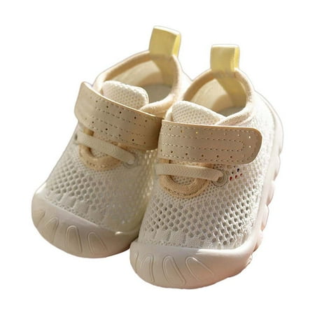 

Baby Toddler Girls Boys Shoes Lightweight Breathable for Non-Slip Infant First Walking Shoes Outdoor Toddler Sneakers 6 9 12 18 24 Months