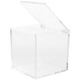 thumbnail image 4 of HIAKDOFT 1Set Acrylic Transparent Display Case For Home Decor Small Box, 4 of 8