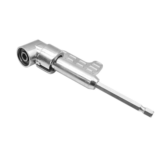 Biela extendida for destornillador de llave de cabeza esquinera: accesorio de herramienta versátil