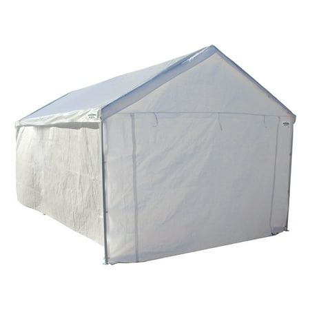 - Caravan Canopy Domain 10' x 20' Straight Leg Fast Canopy Tent Set with Sidewalls