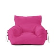 Loungie Comfy Foam Bean Bag Chair Nylon Indoor/ Outdoor Self Expanding