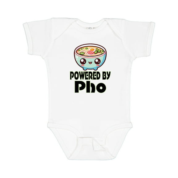 Inktastic Powered by Pho Boys or Girls Baby Bodysuit