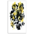 thumbnail image 2 of Fractal Golden Black Structure - Contemporary Canvas Art Print, 2 of 3