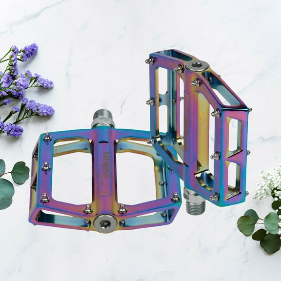 CIMAXIC 1 Pair of Mountain Pedal with Flat Shape for Cyclists