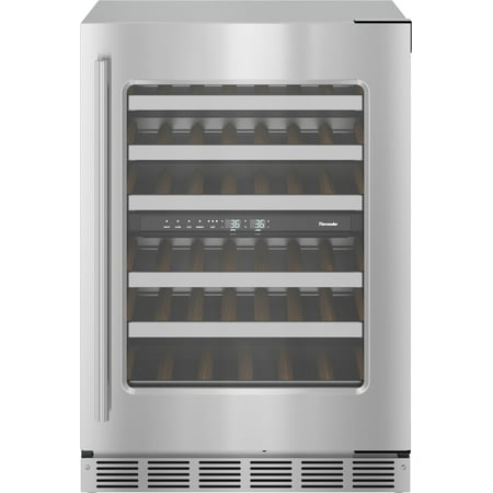 Thermador T24uw915r 24  Wide 41 Bottle Capacity Built-In Wine Cooler - Stainless Steel