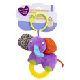 thumbnail image 2 of Soft Touch Animal Rattle Elephant, 2 of 2