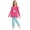 Red, variant on Kogui Girls Outfits Multi Color Cartoon Print Long Sleeve Blouse Pants 2pc Soft Breathable Outfit Clothing Set All Season 7T 8T