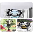 thumbnail image 2 of 2 Pcs Household Gas Stove Racks Coffee Pot Holders Mocha Pot Holders (Black), 2 of 9