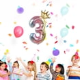 thumbnail image 1 of TIMIFIS Balloons Used For Birthday Party, Anniversary Celebration 32IN Number Decoration DecorFall, 1 of 4