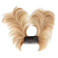 thumbnail image 1 of Postizos de moño desordenado Salvador Extensión de Cabello Clip de garras de pelo, 1 of 10
