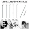 thumbnail image 3 of Briana Williams 50PCS Mixed Body Piercing Needles,12G 14G 16G 18G 20G Sterilized Stainless Steel Ear Nose Piercing Needles For All Body Piercing, 3 of 9