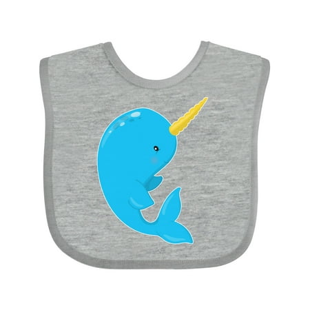 

Inktastic Narwhal Gift Baby Boy or Baby Girl Bib