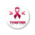 thumbnail image 1 of Hearth & Gear Cancer Awareness Buttons Badge Ribbon Round Button Pins Pinback Brooch Lapel For Ribbon Theme Supplies Cancer Decorations Rhinestones Buttons Button Lapel Chain for Men Fashion Pearl, 1 of 3