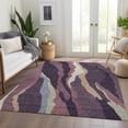 thumbnail image 3 of Dalyn Rugs Premium Machine Washable Mayfield AMF1047 Plum 2'6" x 3'10" Rug, 3 of 7