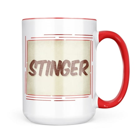 

Neonblond Stinger Cocktail Vintage style Mug gift for Coffee Tea lovers
