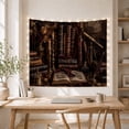 thumbnail image 5 of Vintage Armchair and Books Tapestry Wall Hanging, 5 of 7