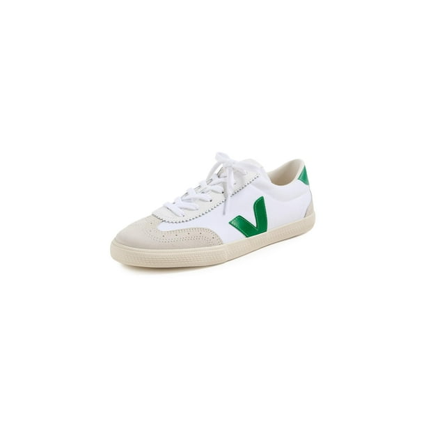 Tenis Veja Volley para mujer, blanco/esmeralda,