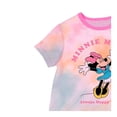 thumbnail image 3 of Playera Minnie Talla 12 Manga Corta con Estampado Always Happy Vibes Tie Dye Blanco con Rosa, 3 of 3
