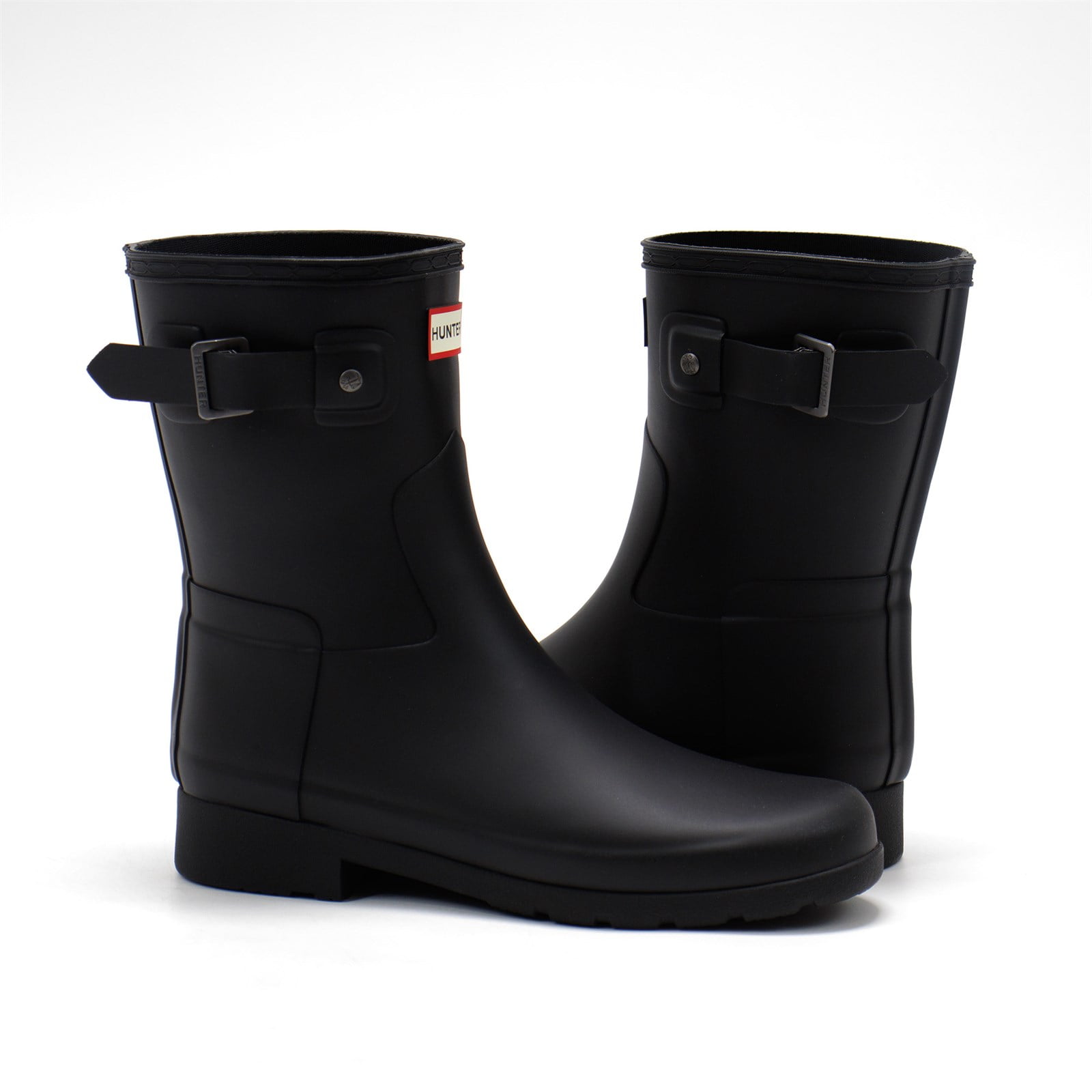 Hunter Women's Original Refined Slim Fit Short Boots, Black