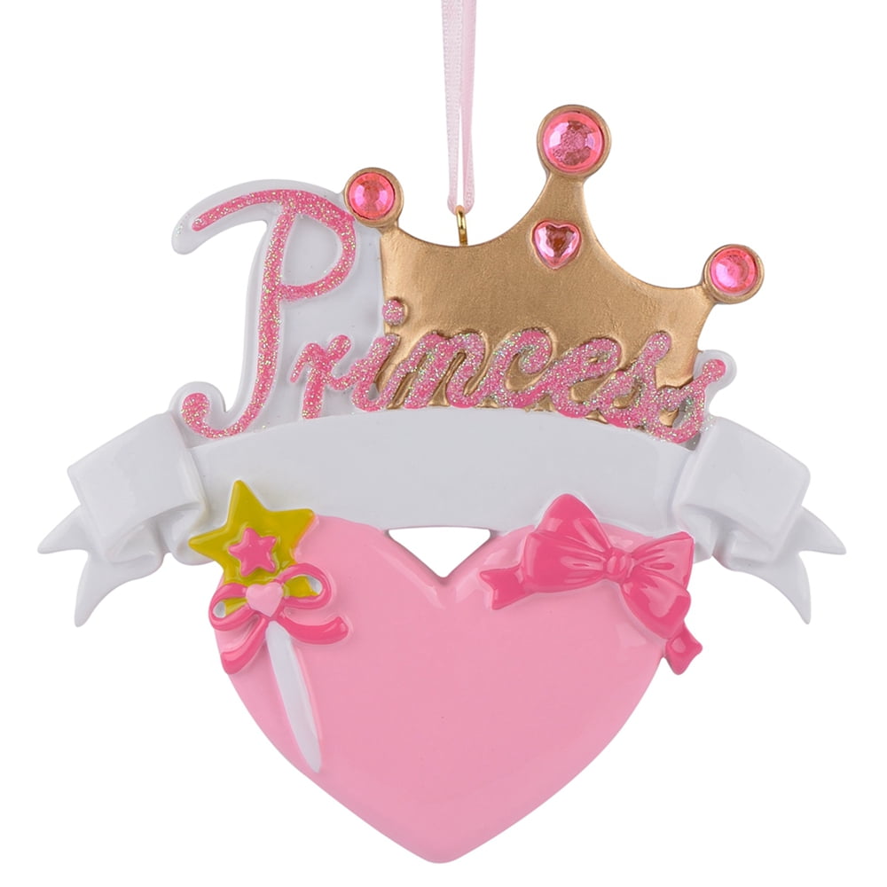 MAXORA Prince Crown Personalized Ornament Christmas Gift With Gift Box 