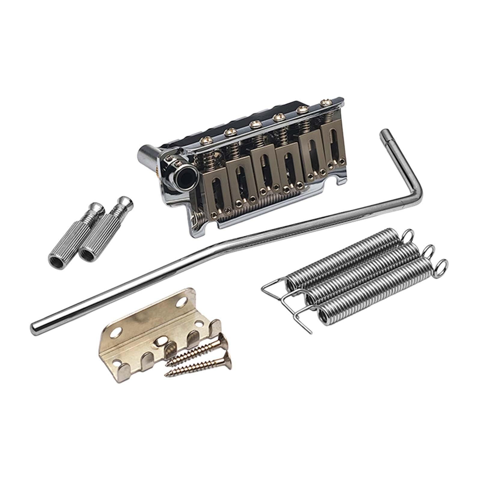 QccHieUs Electric Guitar Tremolo Bridge Bar Kit Double Locking Practical Music Instrument