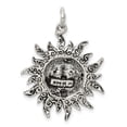 thumbnail image 4 of Sterling Silver Sun Face Pendant with Radiant Rays, Celestial Boho Necklace for Women or Unisex, Spiritual Astrology Jewelry, Nature-Inspired Symbol of Warmth and Positive Energy, 4 of 6