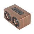 thumbnail image 1 of Altavoz De Graves Estéreo, Altavoz De Graves Manos Libres, Reloj De Música De Alta Fidelidad Portátil, Alarma Profesional De Madera Para Dormitorio, Oficina En Casa, Sala De, 1 of 7