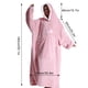 thumbnail image 4 of Manta de televisión con mangas Sonducket abrigo con capucha de invierno suave y esponjoso rosa, 4 of 6