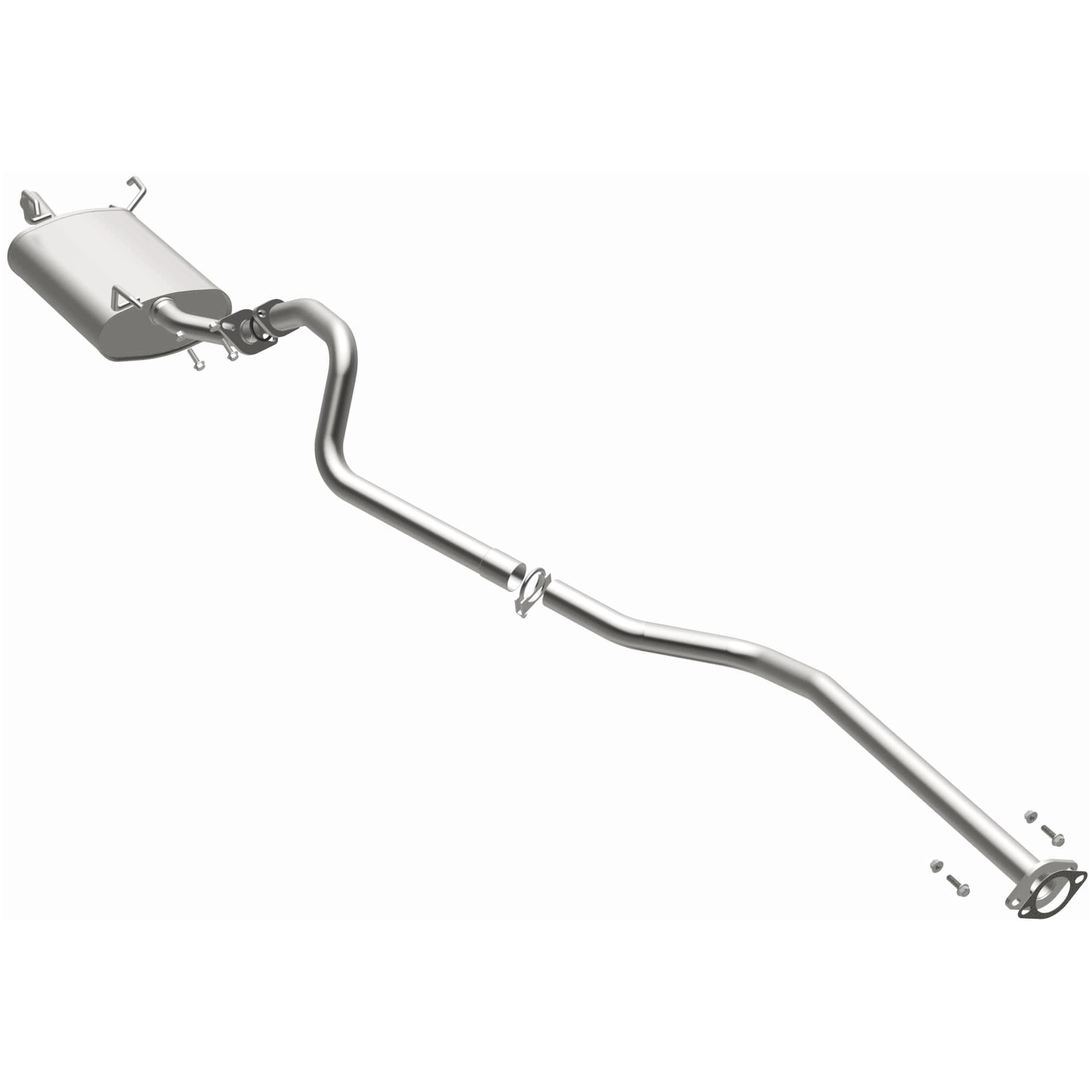 BRExhaust OE Replacement Exhaust System Kit 106-0085: Compatible with 2000-2006 Nissan Sentra 1.8L
