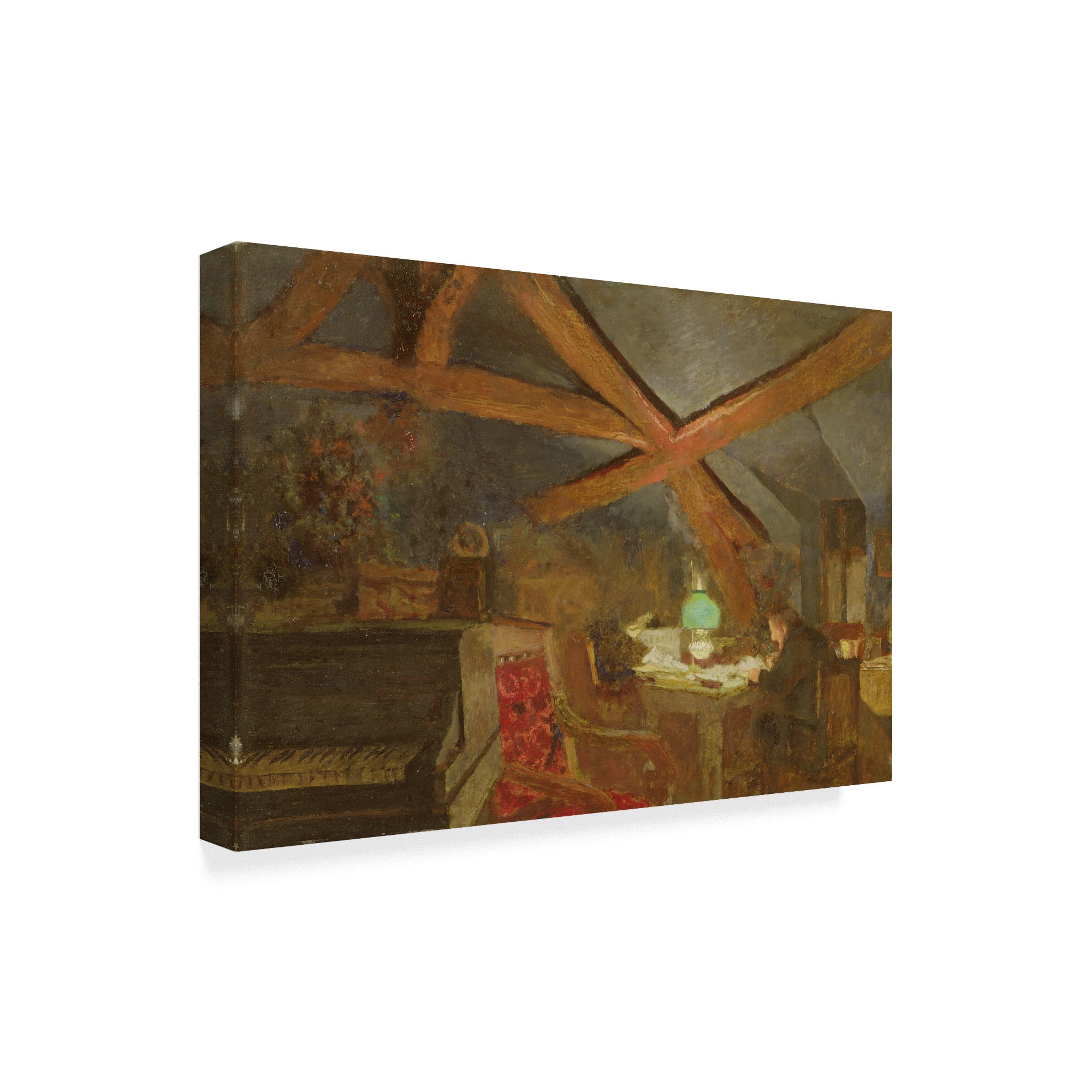 Trademark Fine Art 'The Attic' Canvas Art by Edouard Vuillard