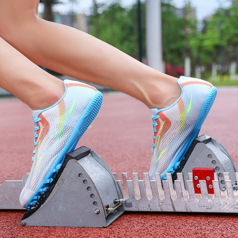 Track and Field Shoes Men Women Kids Spikes Sneakers Track Race Jumping Sneakers Professional Running Nail Spikes Shoes