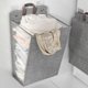 thumbnail image 4 of Large Capacity Laundry Basket Practical Foldable Dirty Clothes Storage Box for Bathroom, 4 of 5