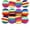 12PCs, variant on Multicolor Stripe Footbag Sack,Hand Woven Crochet Hacky Ball for Adults,Soft Knitted Juggling Balls,Lightweight Kick Sack Indoor for Hand Eye Coordination Development,Outdoor Beach Patio Games