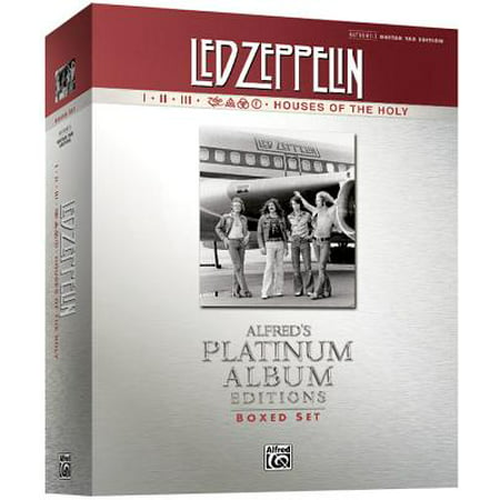 Led Zeppelin Authentic Guitar Tab Edition Boxed Set : Alfred's Platinum Album (The World's Best Box Platinum X1)