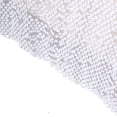 thumbnail image 3 of BalsaCircle 90" x 156" Big Payette Sequin Tablecloth White, 3 of 8