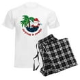thumbnail image 6 of CafePress - Christmas In Paradise Men's Light Pajamas - Men's Light Loose Fit Cotton Pajama Set, 6 of 7